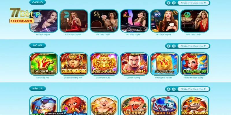 Kho game không ngừng mở rộng