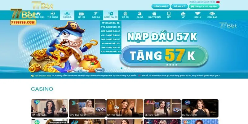 Tổng hợp các sản phẩm có trên nền tảng